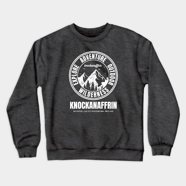 Knockanaffrin Mountain, Ireland Mountains Crewneck Sweatshirt by Eire